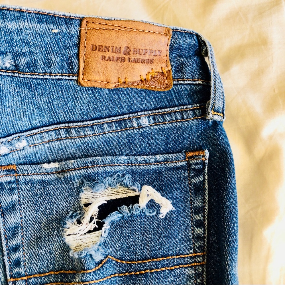 Distressed Ralph Lauren Skinny Jeans